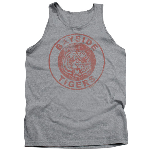 Saved By The Bell Tigers Mens Tank Top Shirt Athletic Heather