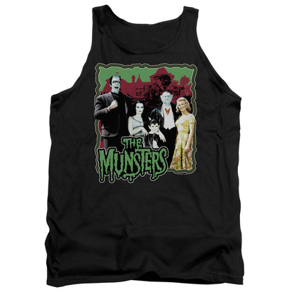 The Munsters Normal Family Mens Tank Top Shirt Black