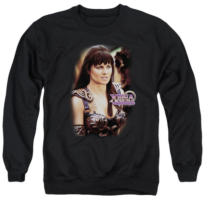 Xena Warrior Princess Mens Crewneck Sweatshirt Black