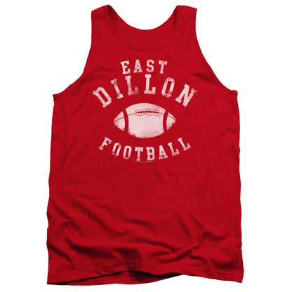 Friday Night Lights East Dillon Football Mens Tank Top Shirt Red Red