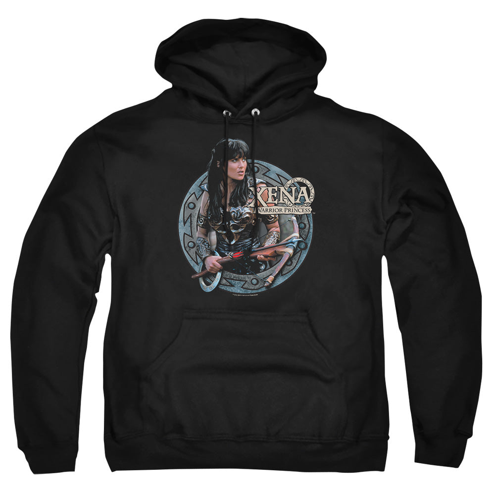 Xena The Warrior Mens Hoodie Black