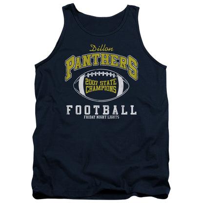 Friday Night Lights State Champs Mens Tank Top Shirt Navy Navy