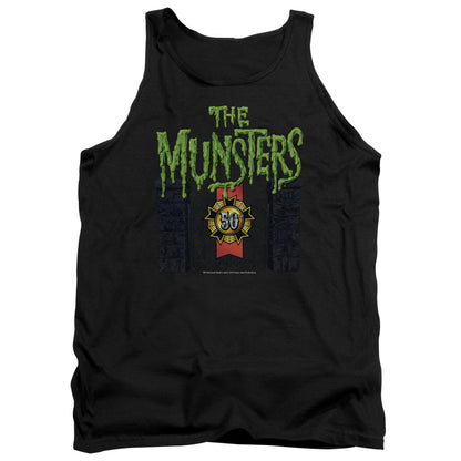 The Munsters 50 Year Logo Mens Tank Top Shirt Black