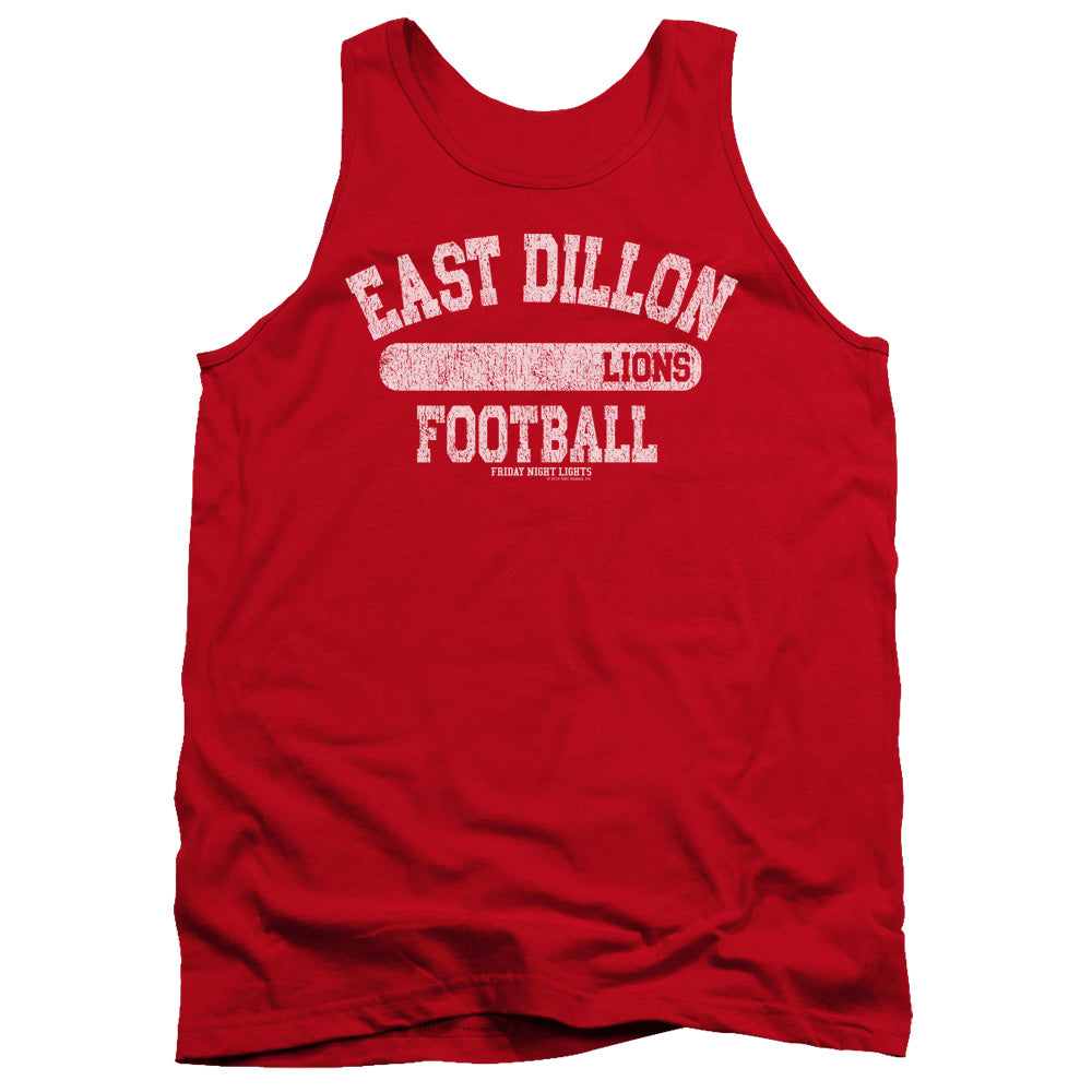 Friday Night Lights Lions Pill Box Mens Tank Top Shirt Red Red