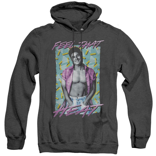 Saved By The Bell Heated Heather Mens Hoodie Black Officially Licensed