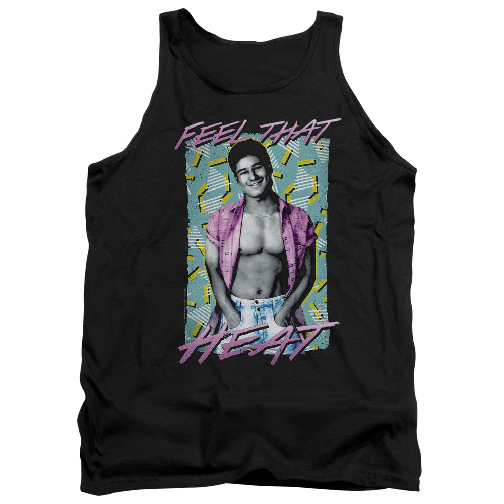 Saved By The Bell Heated Mens Tank Top Shirt Black Officially Licensed
