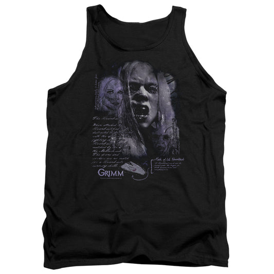 Grimm Lady Hexenbeast Mens Tank Top Shirt Black Black Officially Licensed