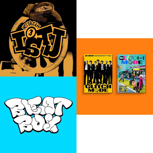 Nct Dream - Istj (Photobook Ver.) & Glitch Mode (Photobook Ver.) & Beatbox (Photobook Ver.) - CD Bundle