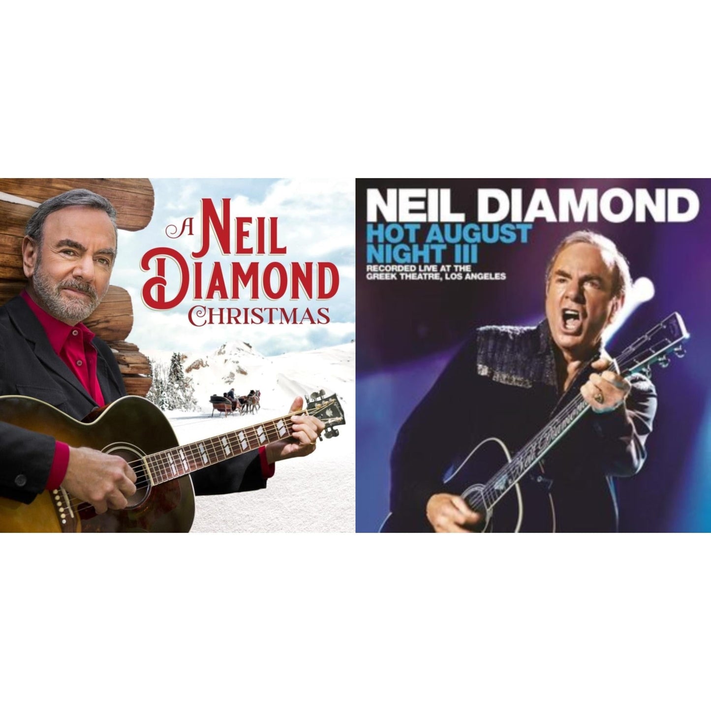 Neil Diamond - Neil Diamond Christmas (2LP) & Hot August Night Iii (Sea Glass Vinyl/2LP)