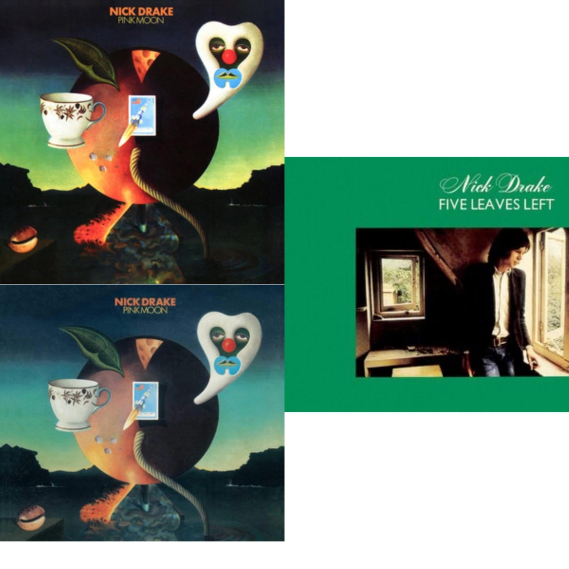 Nick Drake - Pink Moon & Pink Moon & Five Leaves Left - CD Bundle