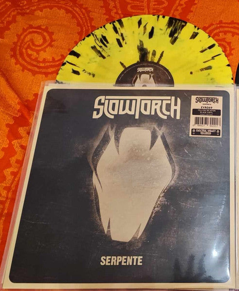 Slowtorch - Serpente (Blk) [Colored Vinyl] (Ylw) (Spla) (Can) Vinyl Record Album Cover