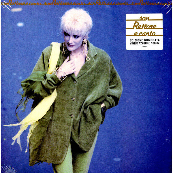Donatella Rettore - Son Rettore E Canto (Ita) [LP] Vinyl Record Album Cover