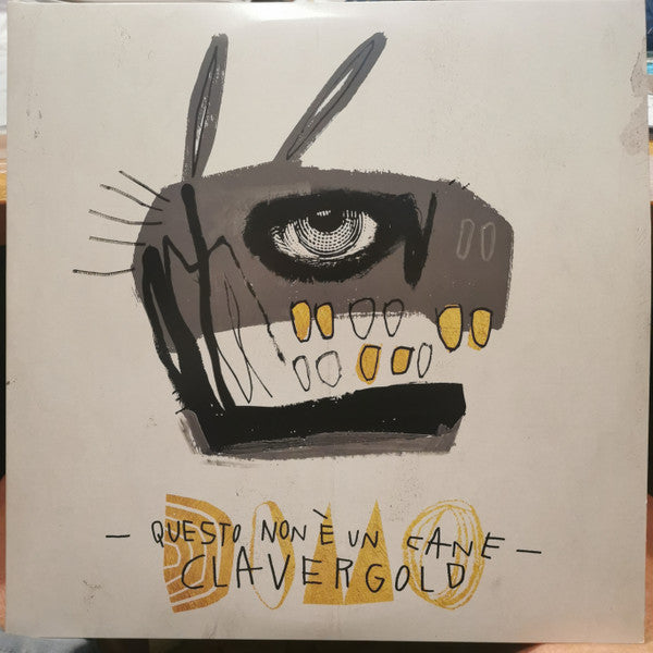 Claver Gold - Questo Non E' Un Cane / Domo - Limited Grey Colored Vinyl with Autographed Poster [LP] Vinyl Record Album Cover