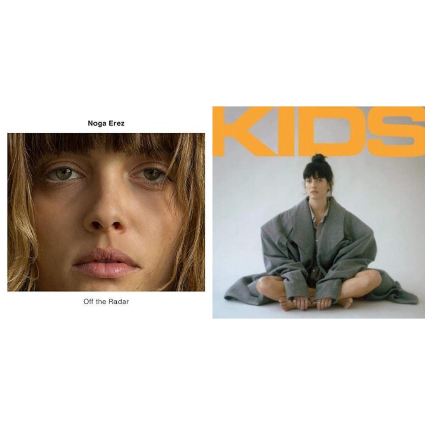 Noga Erez - Off The Radar (Dl Card) & Kids (Dl Card) - LP Vinyl Bundle