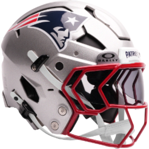 New England Patriots Full Size Authentic Axiom Football Helmet - NFL