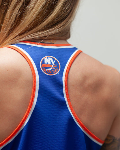 New York Islanders Women's Racerback Hockey Tank