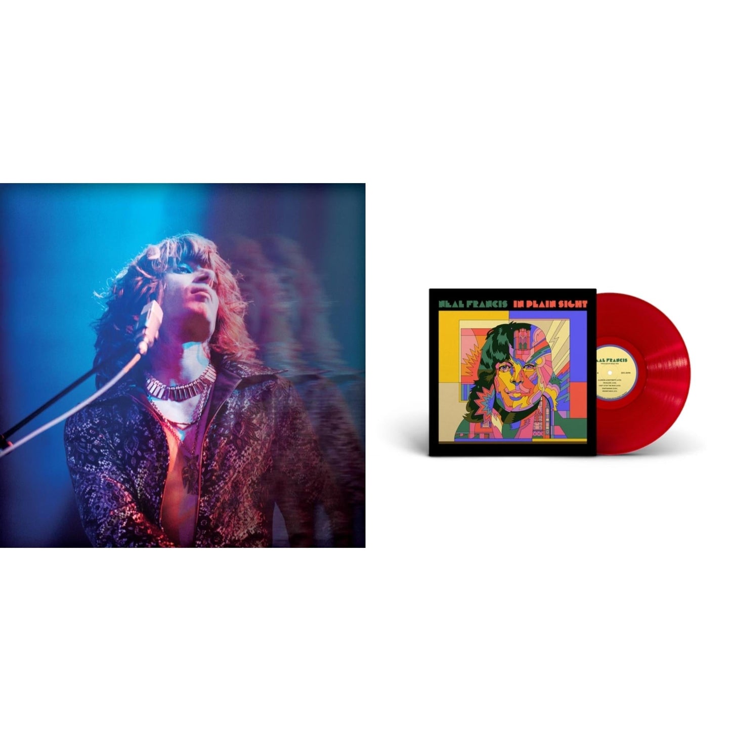 Neal Francis - Francis Comes Alive (Royal Grape Vinyl/2LP) & In Plain Sight (Cherry Red LP Vinyl)