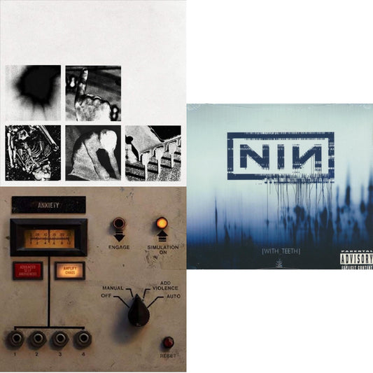Nine Inch Nails - With Teeth & Add Violence Ep & Bad Witch - CD Bundle
