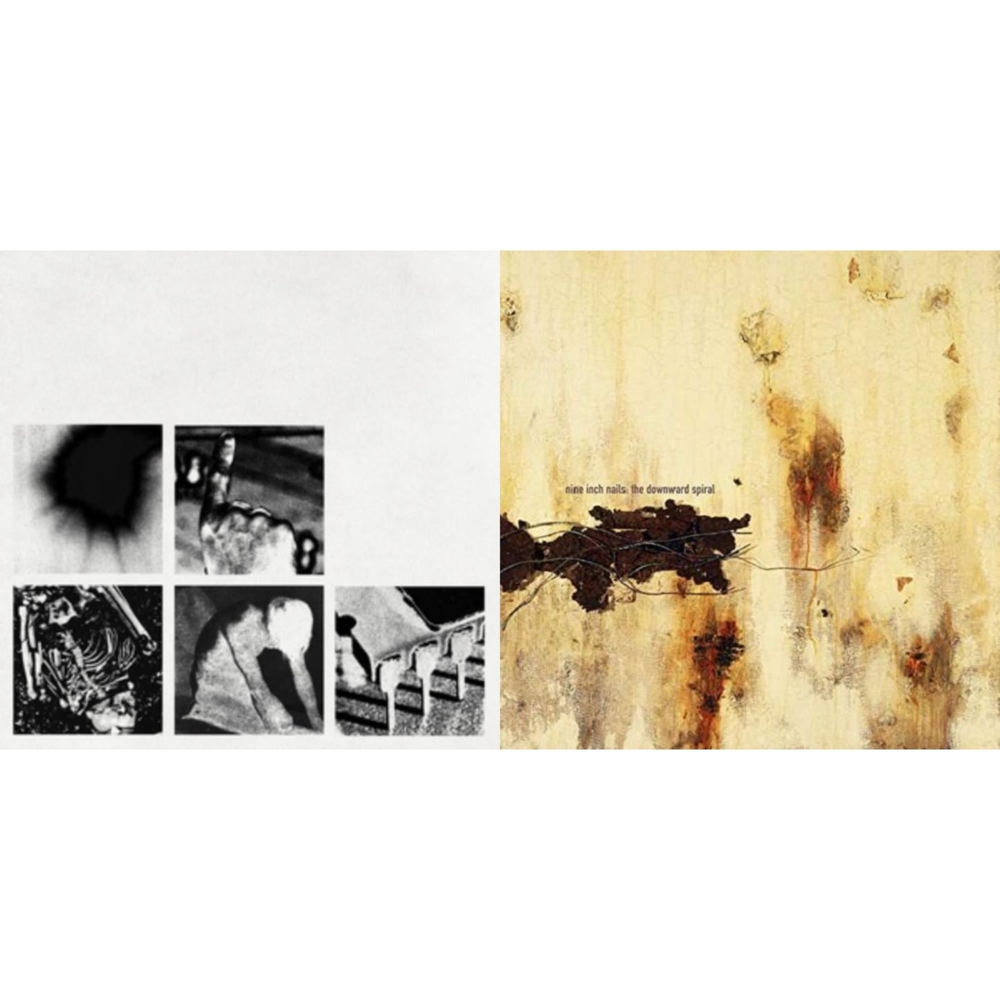 Nine Inch Nails - Downward Spiral (2LP/180G/2016 Remaster) & Bad Witch (LP)