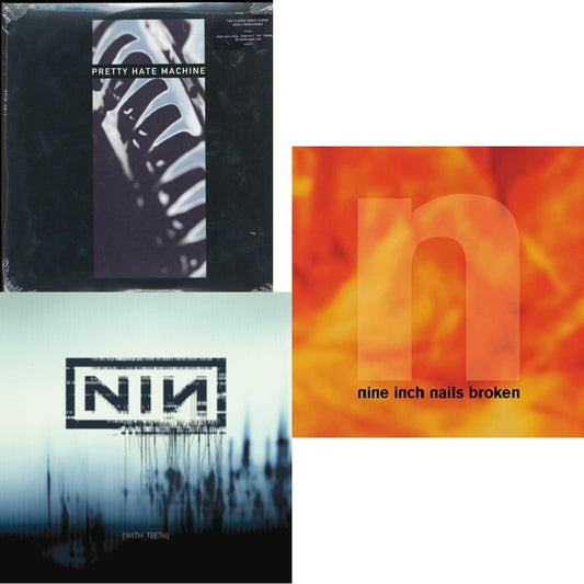Nine Inch Nails - Pretty Hate Machine: 2010 Remaster & With Teeth (2LP) & Broken (180G/LP/7Inch)