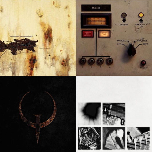 Nine Inch Nails - Downward Spiral (2LP/180G/2016 Remaster) & Add Violence Ep & Quake (2LP) & Bad Witch (LP)
