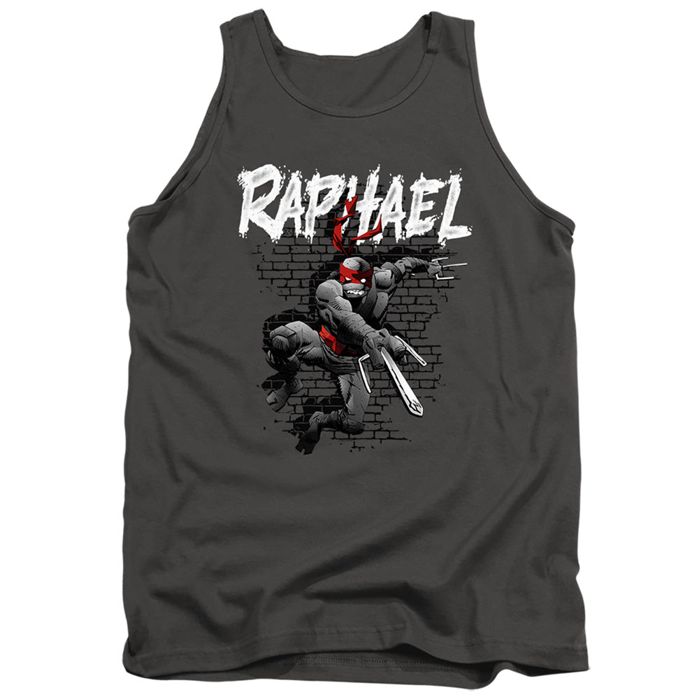 Tmnt Tmnt Raphael Mens Tank Top Shirt Charcoal