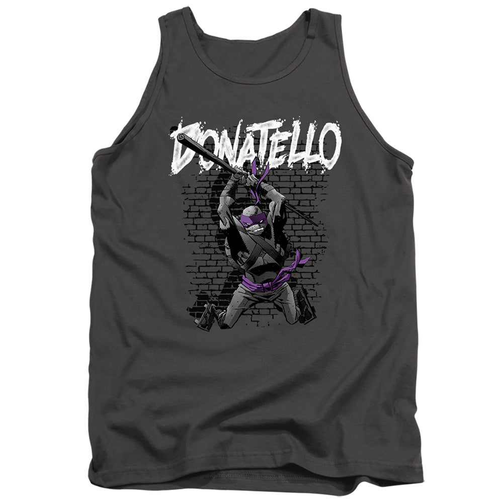 Tmnt Tmnt Donatello Mens Tank Top Shirt Charcoal