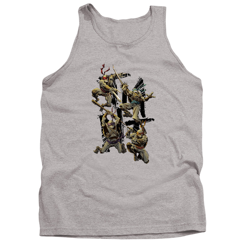 Tmnt Shinobi Mens Tank Top Shirt Athletic Heather