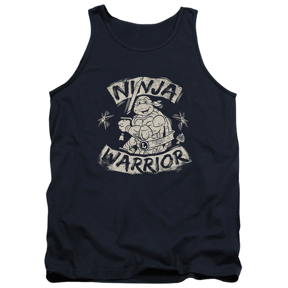 Tmnt Ninja Warrior Mens Tank Top Shirt Navy