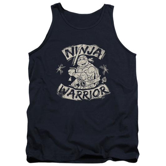 Tmnt Ninja Warrior Mens Tank Top Shirt Navy