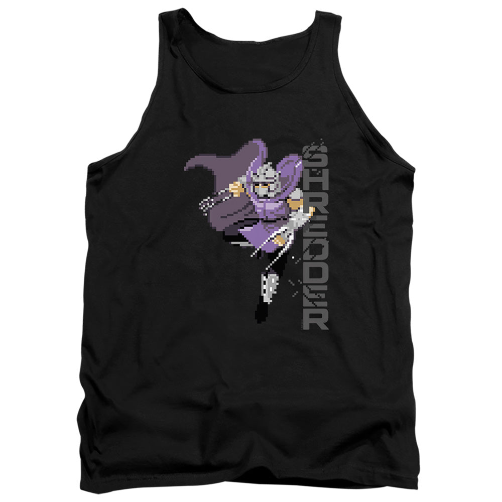 Tmnt Retro Arcade Shredder Mens Tank Top Shirt Black