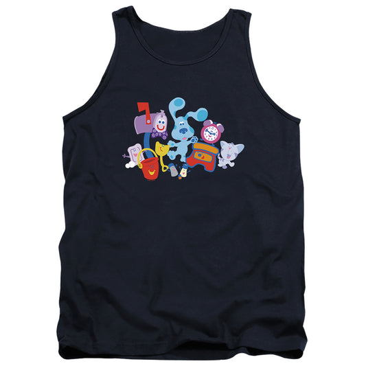 Blues Clues (Classic) Friend Party Mens Tank Top Shirt Navy