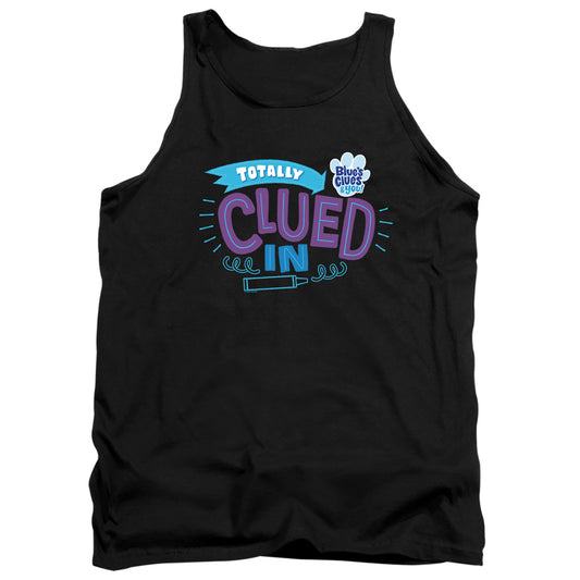 Blues Clues & You Totally Clued In Mens Tank Top Shirt Black