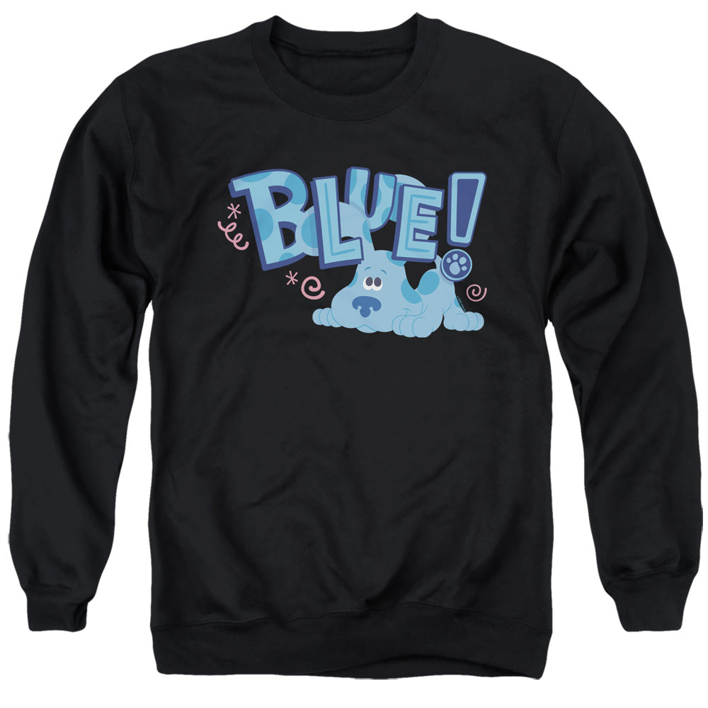 Blues Clues & You Puppy! Mens Crewneck Sweatshirt Black Officially Licensed