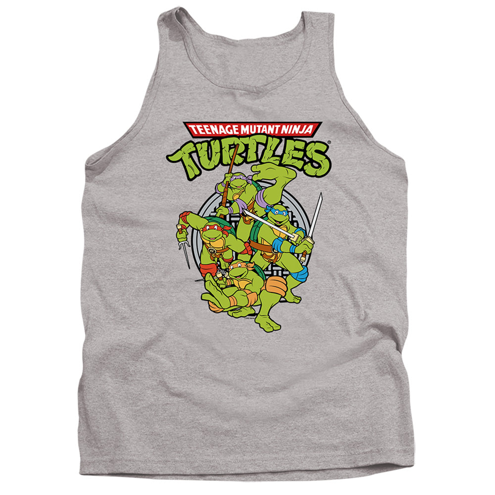 Tmnt Tmnt Group Mens Tank Top Shirt Athletic Heather