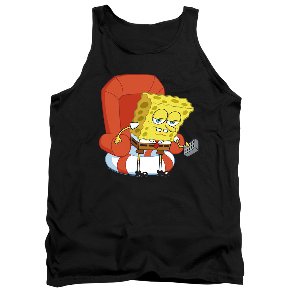 Spongebob Head Out Meme Mens Tank Top Shirt Black