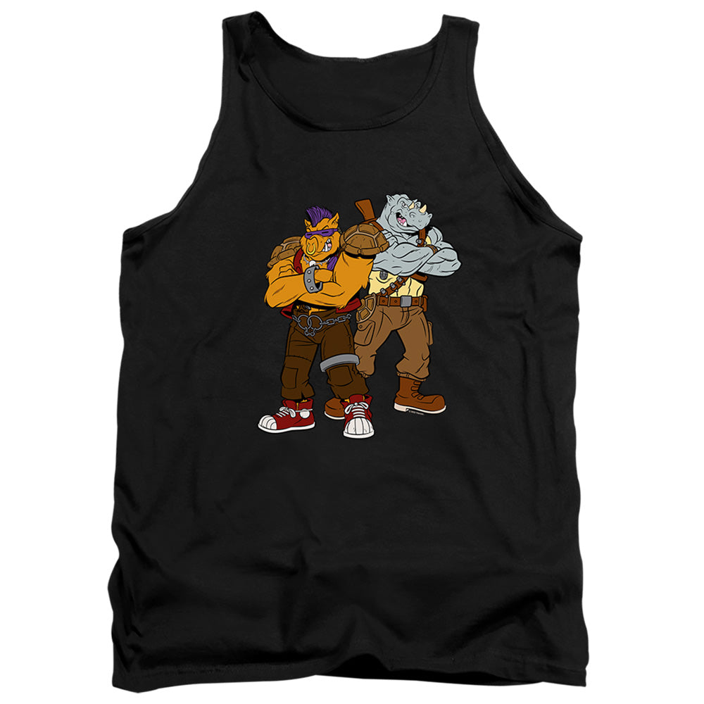 Tmnt Bebop And Rocksteady Mens Tank Top Shirt Black