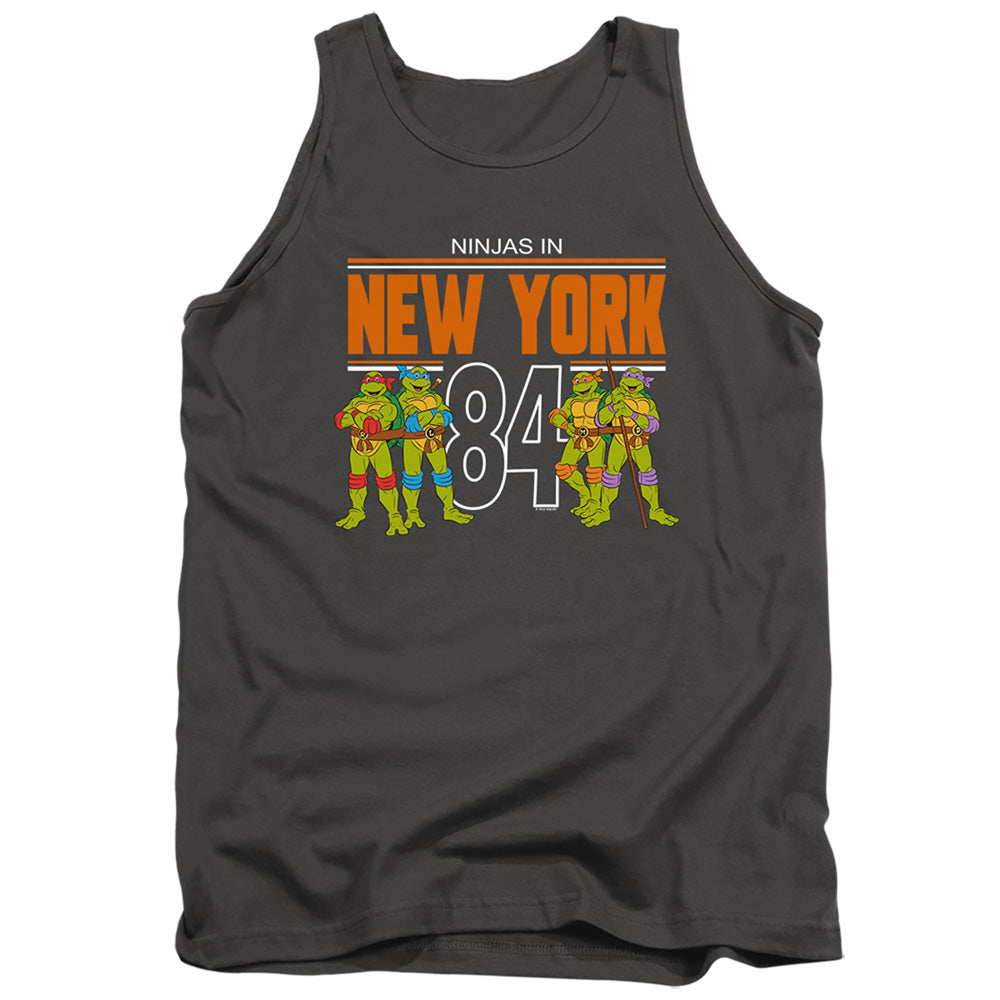 Tmnt Tmnt Nyc Mens Tank Top Shirt Charcoal