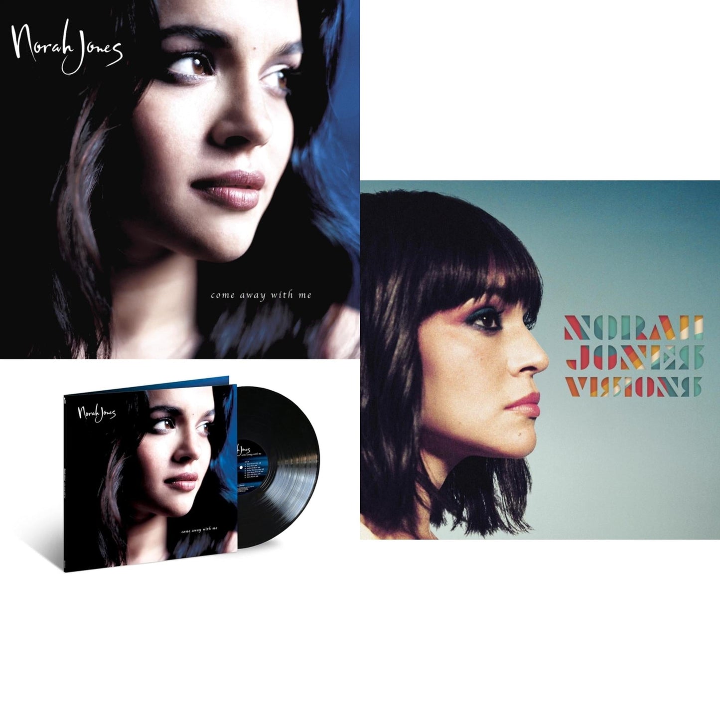 Norah Jones - Come Away With Me (20Th Anniversary) & Come Away With Me (20Th Anniversary) (Super Deluxe/4LP) & Visions