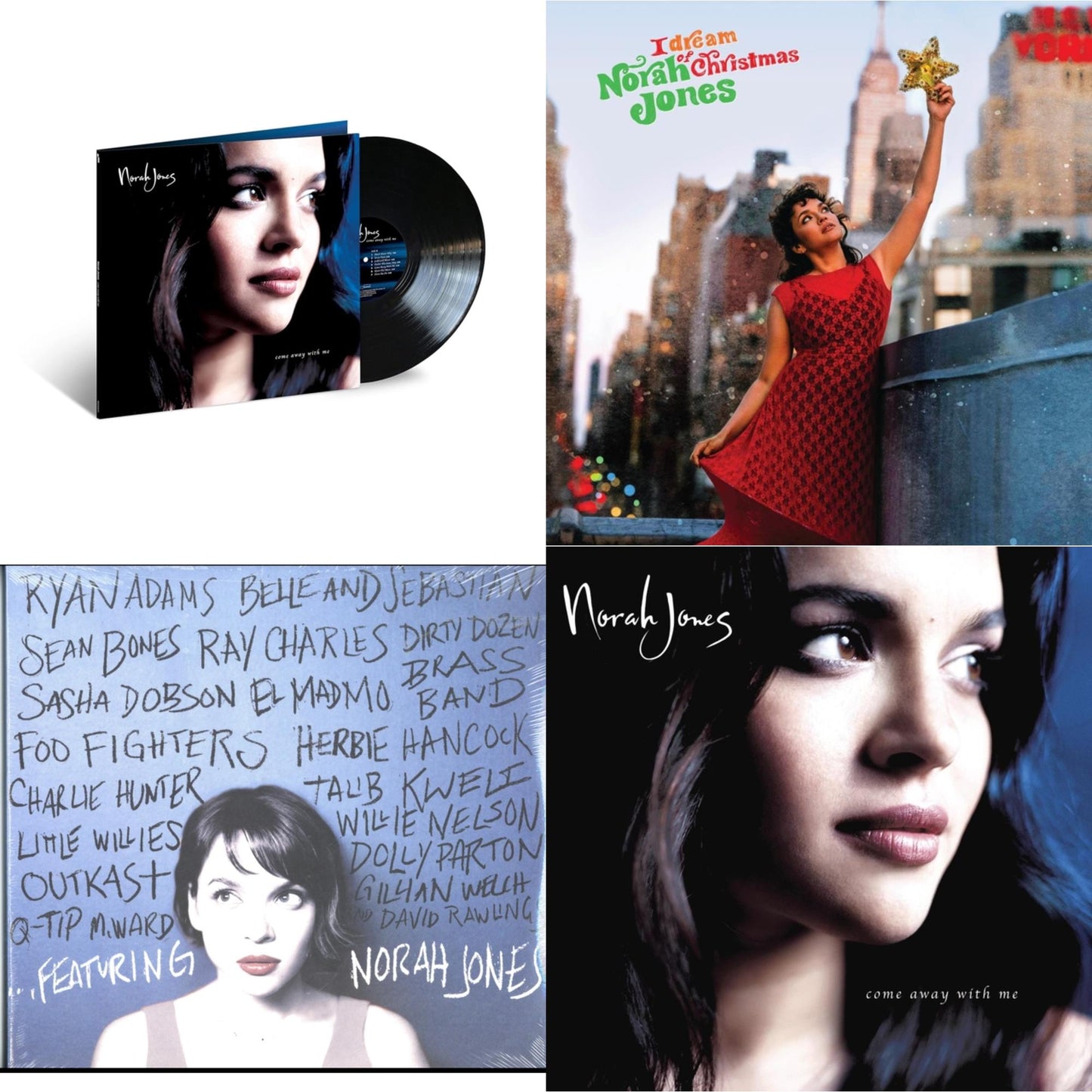 Norah Jones - Come Away With Me (20Th Anniversary) & I Dream Of Christmas & Featuring & Come Away With Me (20Th Anniversary) (Super Deluxe/4LP)