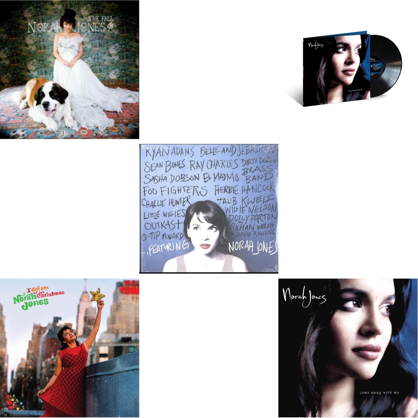 Norah Jones - Fall & Featuring & I Dream Of Christmas & Come Away With Me (20Th Anniversary) & Come Away With Me (20Th Anniversary) (Super Deluxe/4LP)