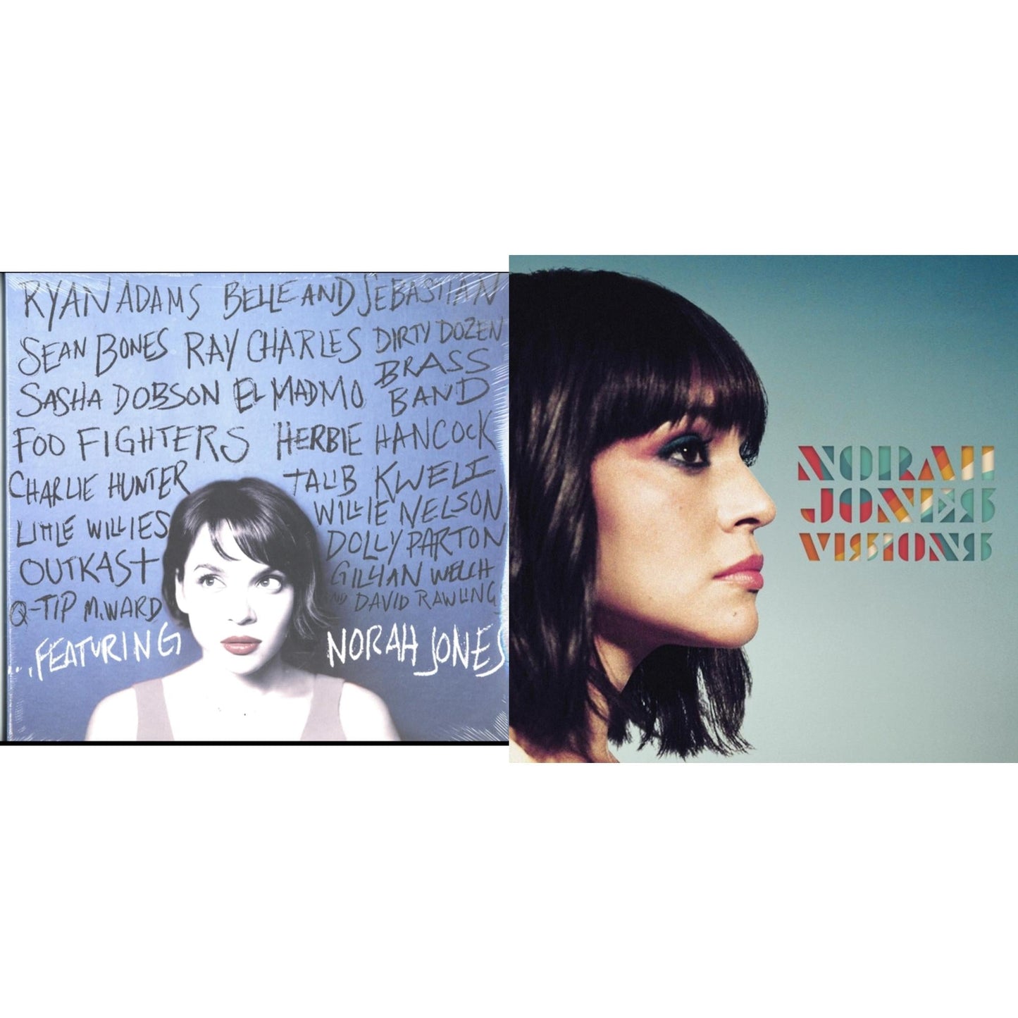 Norah Jones - Featuring & Visions - LP Vinyl Bundle