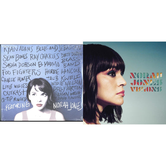 Norah Jones - Featuring & Visions - LP Vinyl Bundle