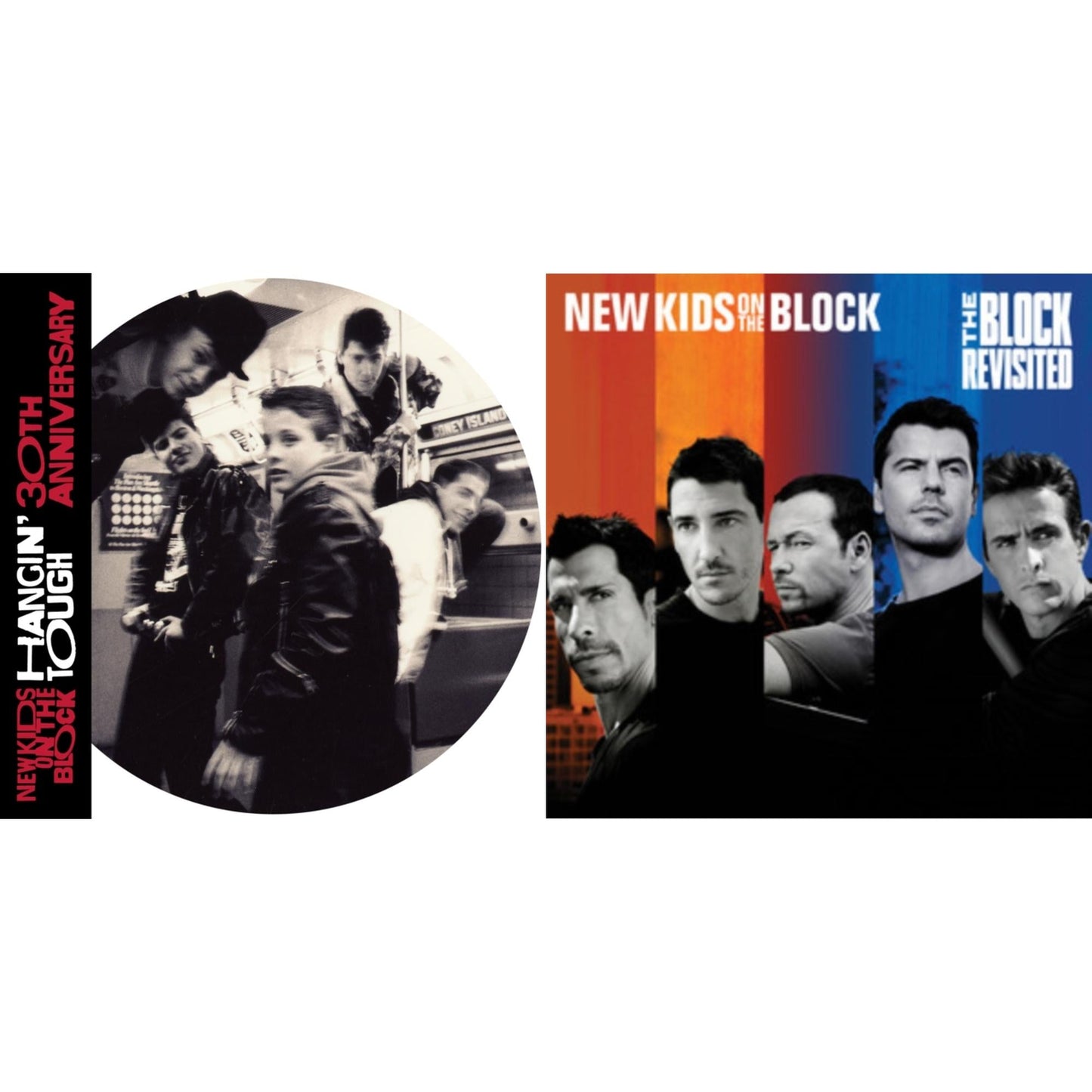 New Kids On The Block - Hangin' Tough (30Th Anniversary Edition/2LP Picture Vinyl) & Block Revisited (2LP)
