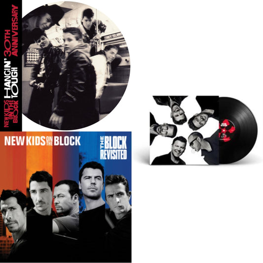 New Kids On The Block - Hangin' Tough (30Th Anniversary Edition/2LP Picture Vinyl) & Block Revisited (2LP) & Still Kids