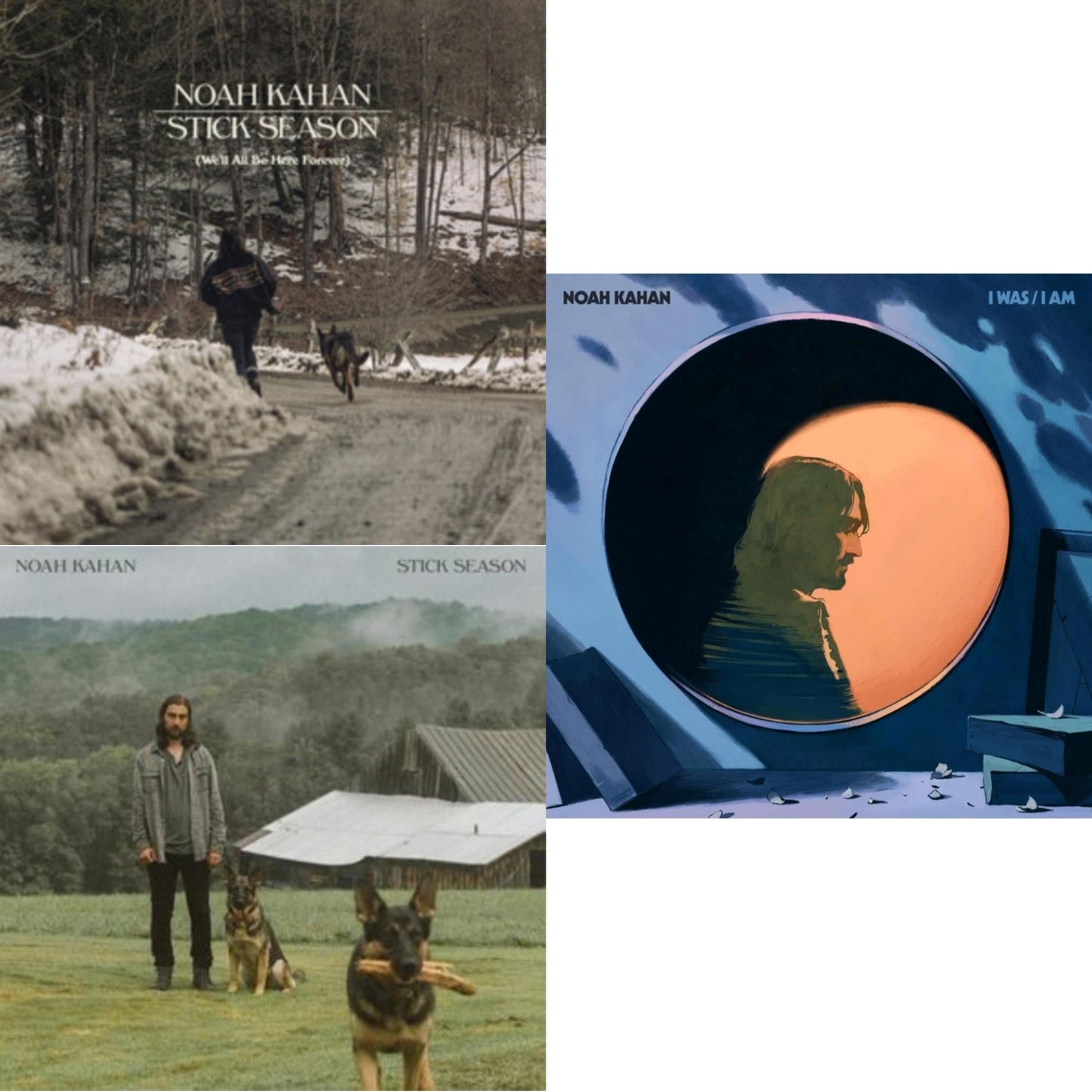 Noah Kahan - I Was / I Am (X) & Stick Season & Stick Season (We'll All Be Here Forever) (X) (2CD)