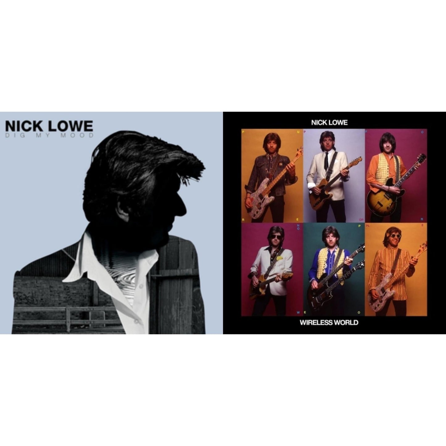 Nick Lowe - Wireless World (Transparent Green With Black Swirl LP Vinyl) & Dig My Mood (Remastered/Dl Card)