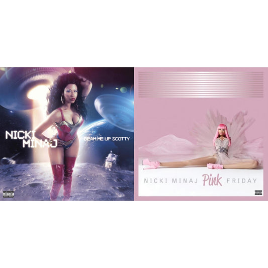 Nicki Minaj - Pink Friday (10Th Anniversary/Pink Vinyl/2LP) & Beam Me Up Scotty (2LP)