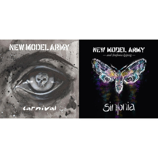 New Model Army - Carnival (Redux) (Limited/White Vinyl/2LP) & Sinfonia