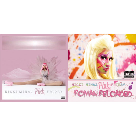 Nicki Minaj - Pink Friday (10Th Anniversary/Pink Vinyl/2LP) & Pink Friday...Roman Reloaded (3LP)
